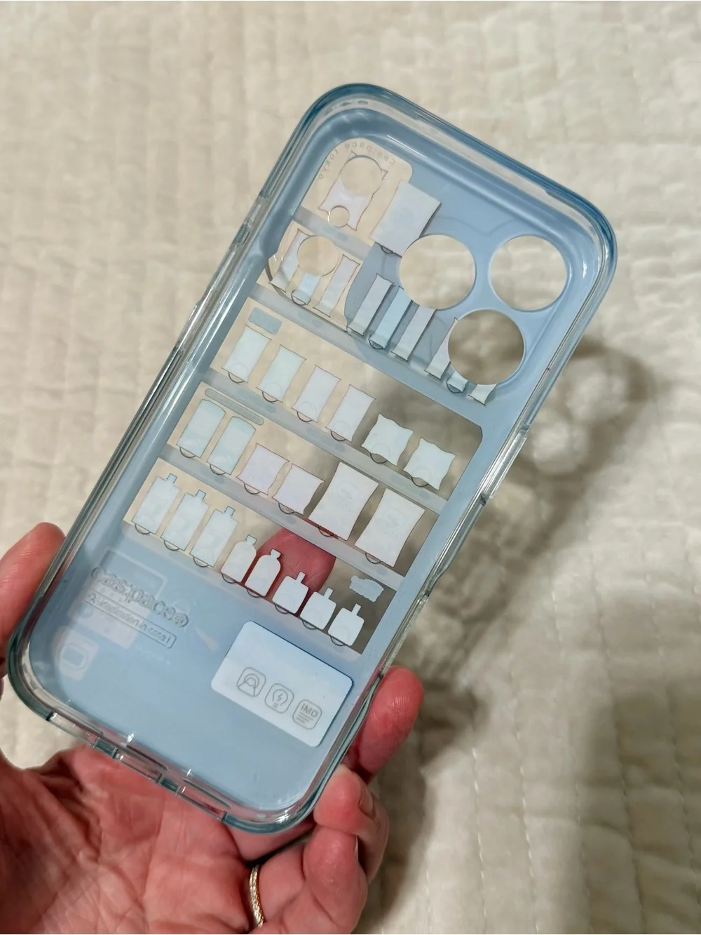 AUTHENTIC ca:space Japanese Vending Machine iPhone Case for iPhone 17 Pro